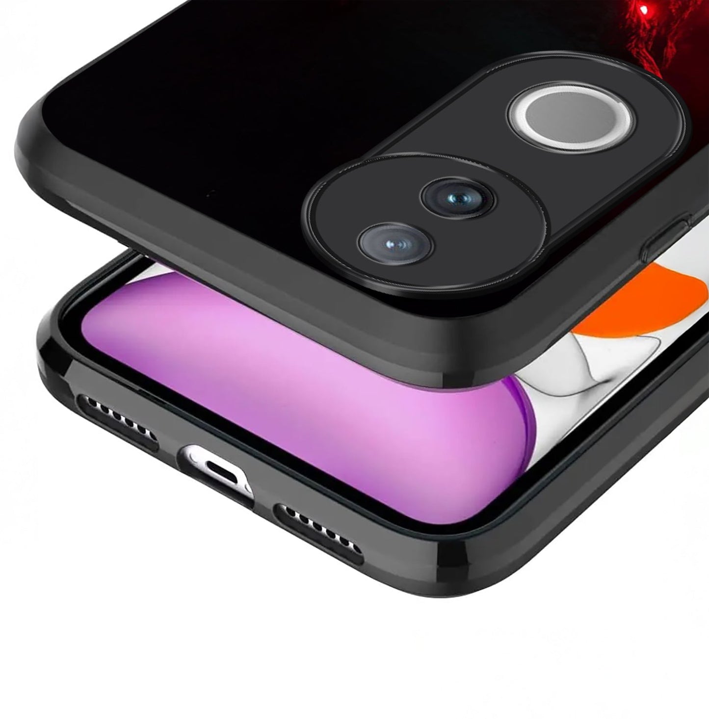 Vivo V50 5G Premium Acrylic Shockproof Glass Back Case (BeastDrive)