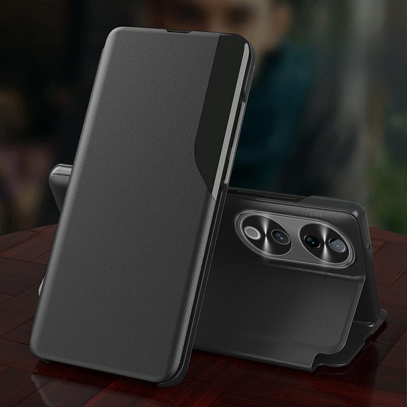 Vivo V40 Pro 5G Luxury Half Window Leather Flip Case