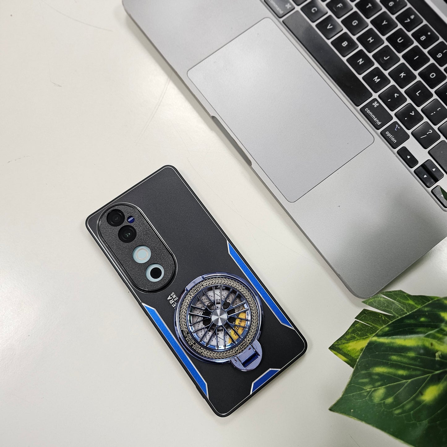 Vivo V40 Pro 5G Best Selling Stress Buster Aluminium Metal Scratch Resistant Back Case
