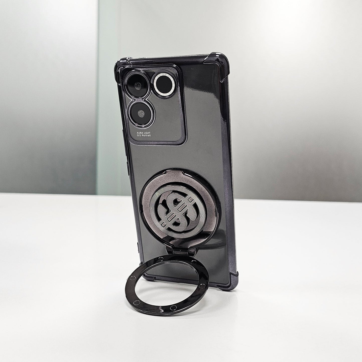 Vivo T2 Pro 5G Four Corner Airbags 100% Original Astro Money Magnet Rotating Dollar Case