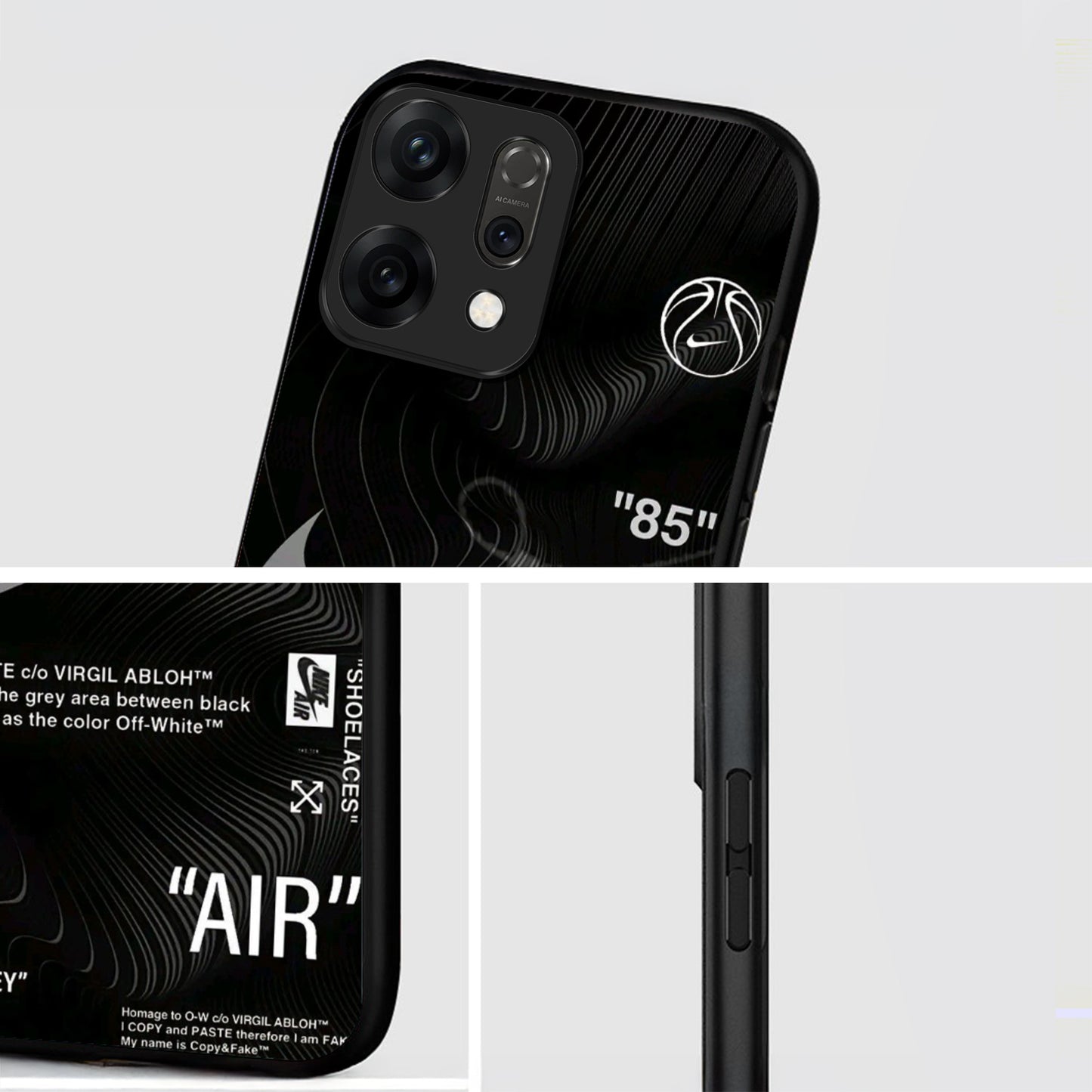 Oppo Reno 14 5G Premium Acrylic Shockproof Glass Back Case (Hypewave AIR)