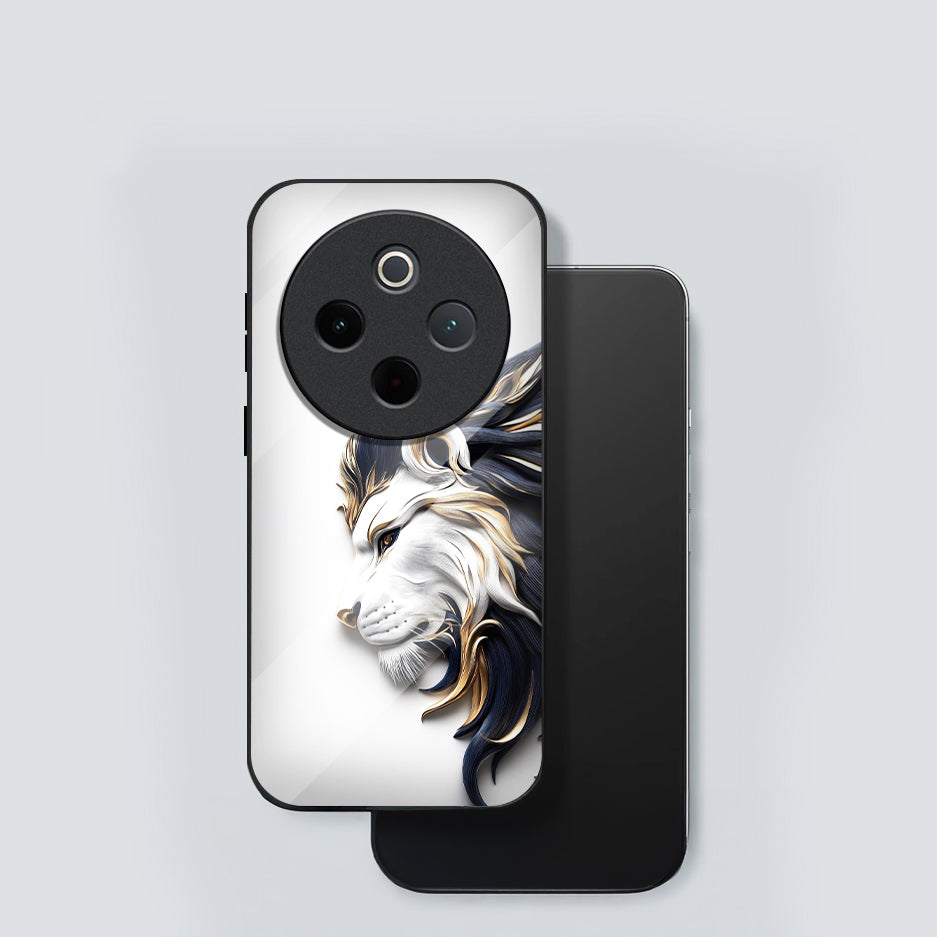 Vivo T4 5G Premium Acrylic Shockproof Glass Back Case (King’s Flow)