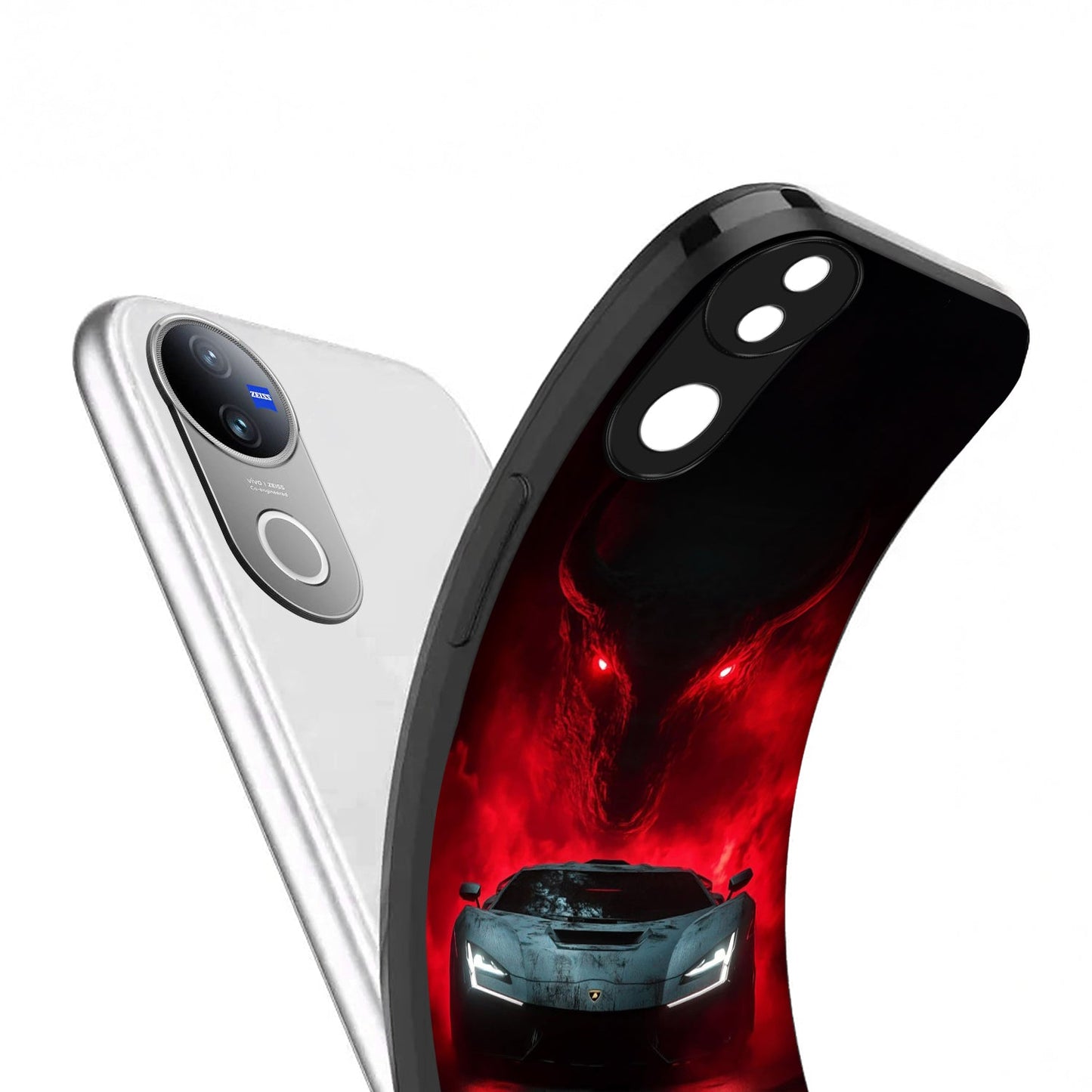 Vivo V50 5G Premium Acrylic Shockproof Glass Back Case (BeastDrive)