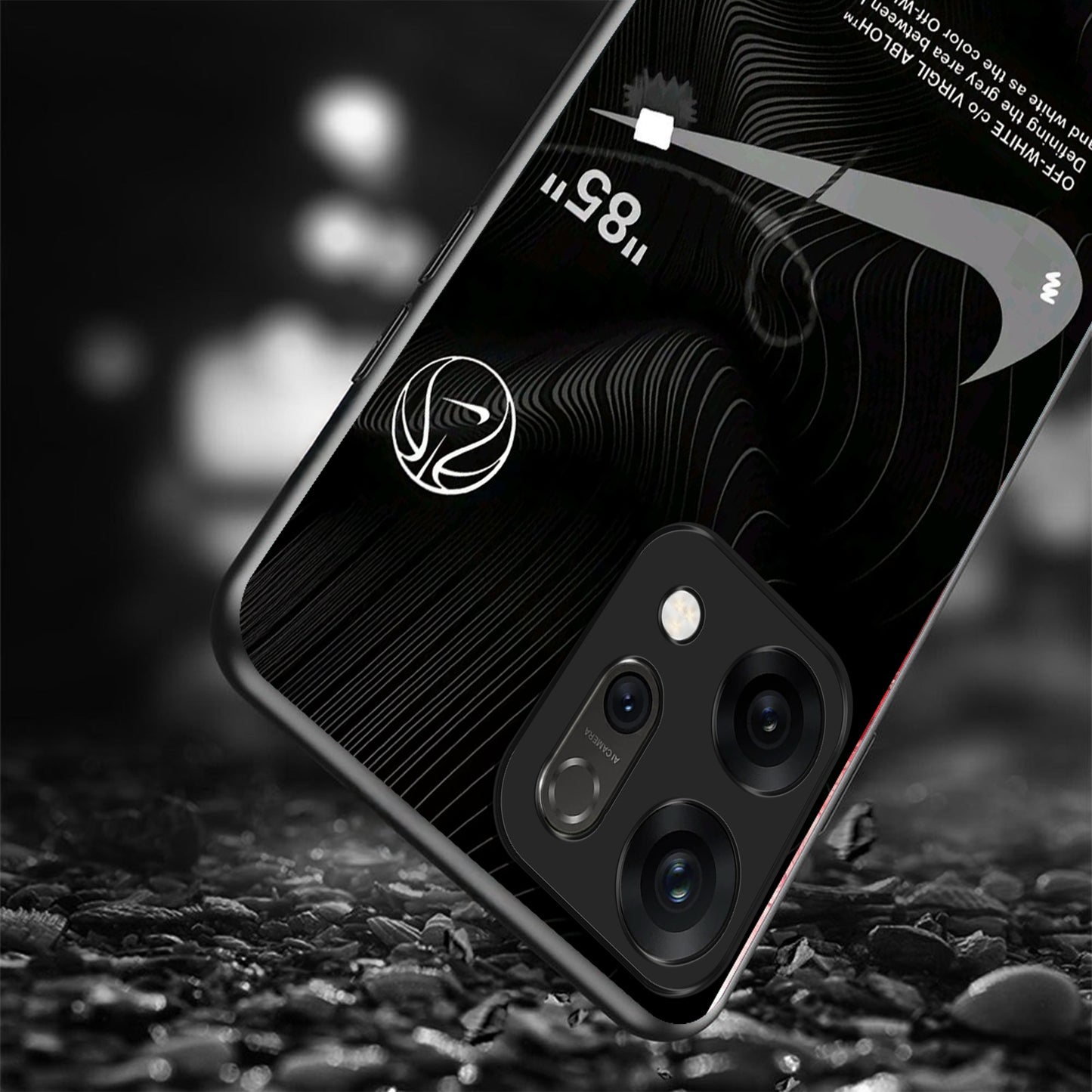 Oppo Reno 14 5G Premium Acrylic Shockproof Glass Back Case (Hypewave AIR)