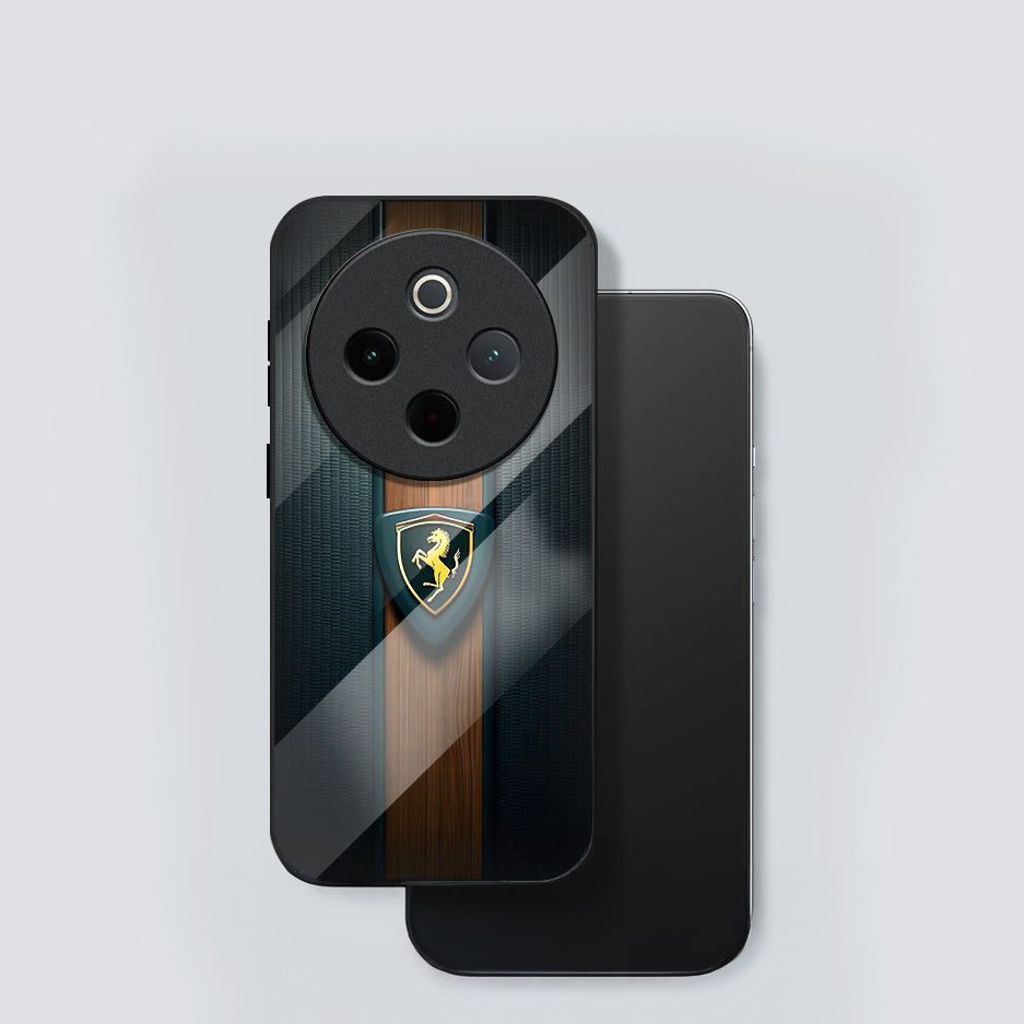Vivo T4 5G Premium Acrylic Shockproof Glass Back Case (Royal Roadster)