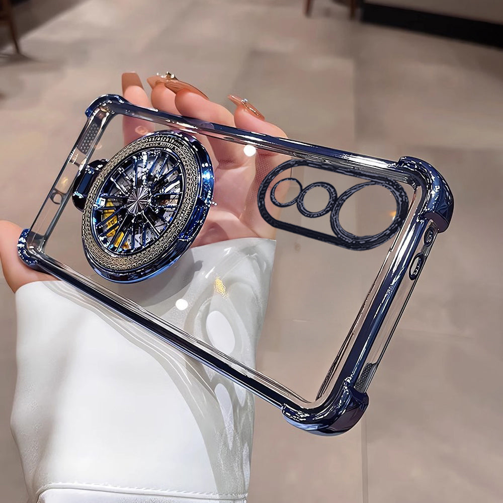 Vivo V40 5G Premium Stress Buster Wheel Rotating Shockproof Airbags Case