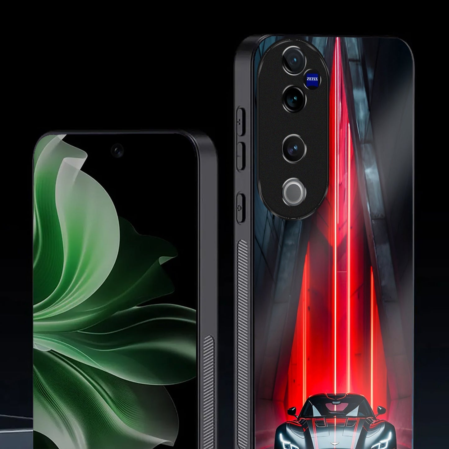 Vivo V40 Pro 5G Premium Acrylic Shockproof Glass Back Case (TurboCore)