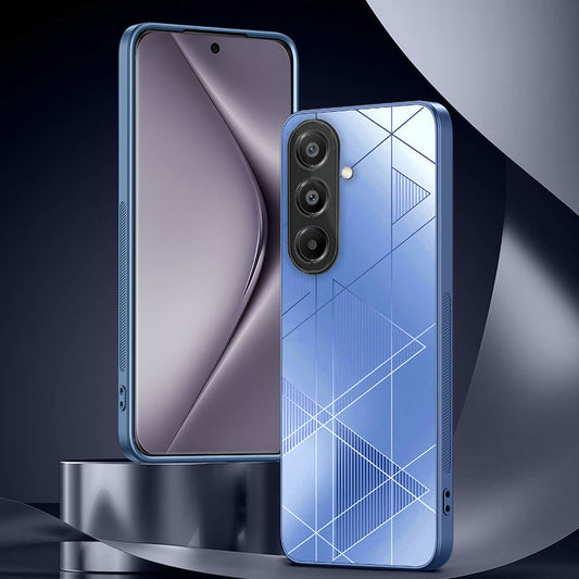 Samsung Galaxy A16 5G Triangle Pattern Matte Back Shockproof Case