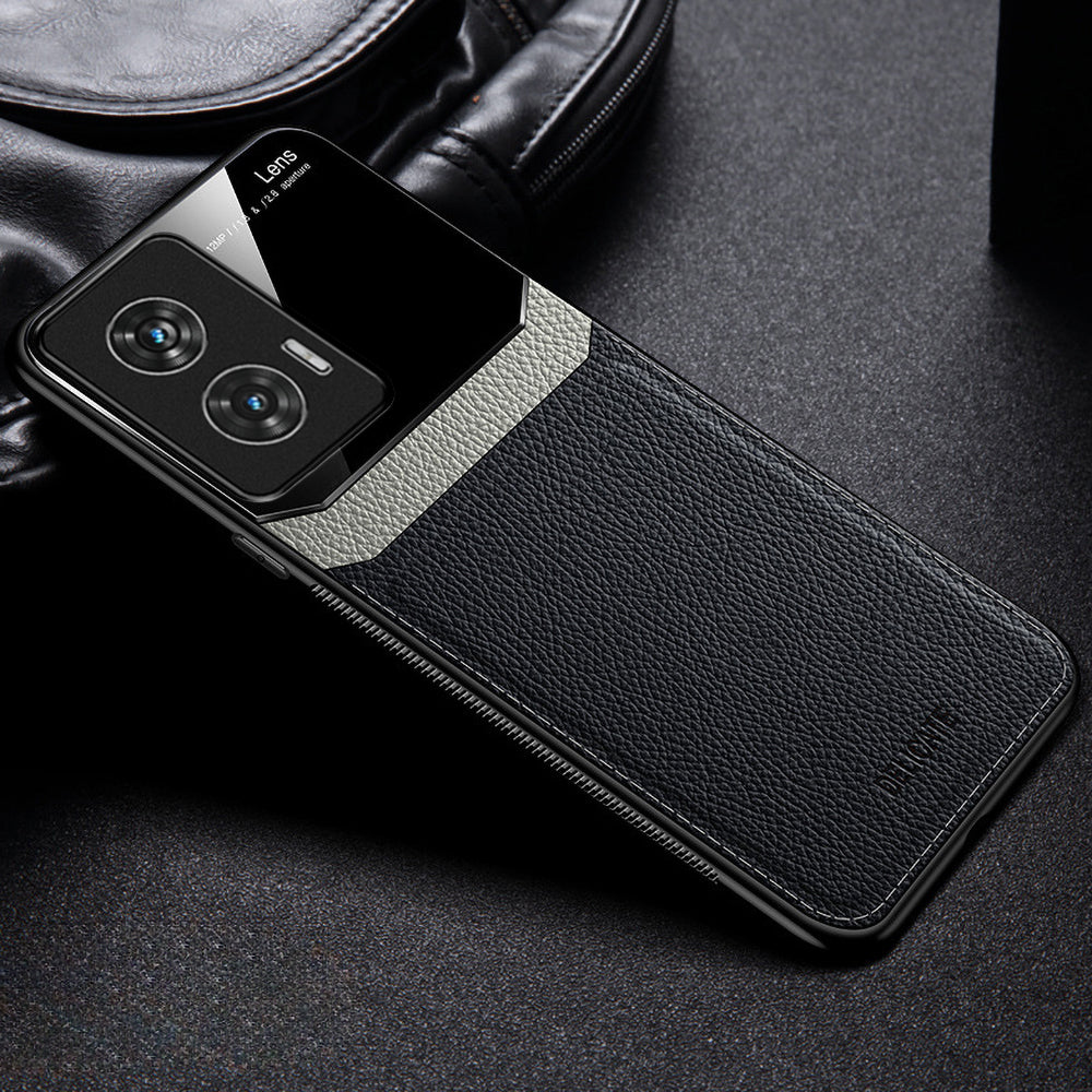 Motorola Moto G85 5G Premium Leather Lens Protective Case