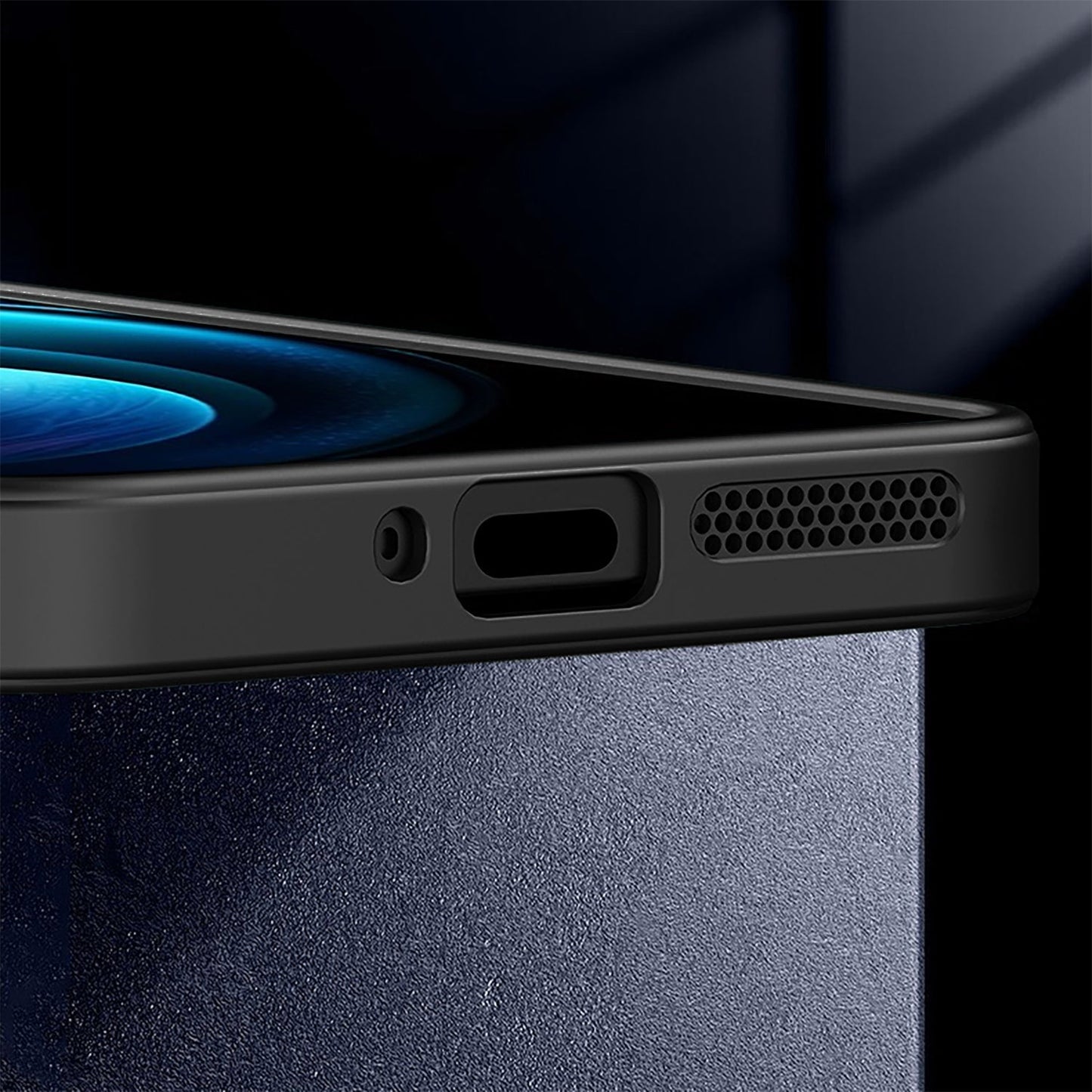 Vivo V40 Pro 5G Premium Acrylic Shockproof Glass Back Case (FrostFlight)