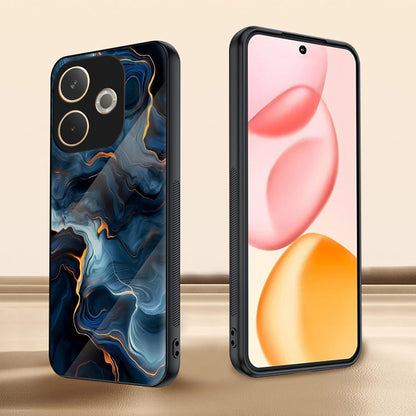 Oppo A5 Pro 5G Premium Acrylic Shockproof Glass Back Case (Molten Glow)
