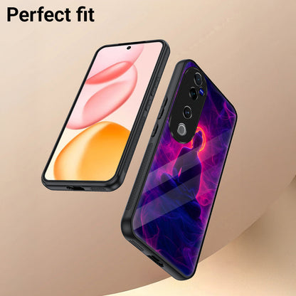 Vivo V40 Pro 5G Premium Acrylic Shockproof Glass Back Case (Zen Aura)