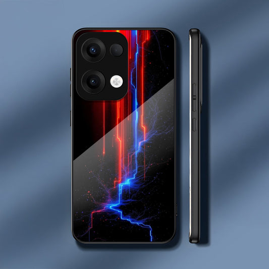 Oppo Reno 13 5G Premium Acrylic Shockproof Glass Back Case (IonFlare)