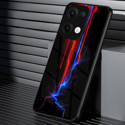 Oppo Reno 13 5G Premium Acrylic Shockproof Glass Back Case (IonFlare)