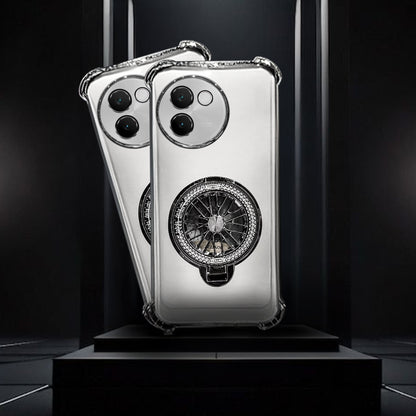 Vivo V30e 5G Premium Stress Buster Wheel Rotating Shockproof Airbags Case