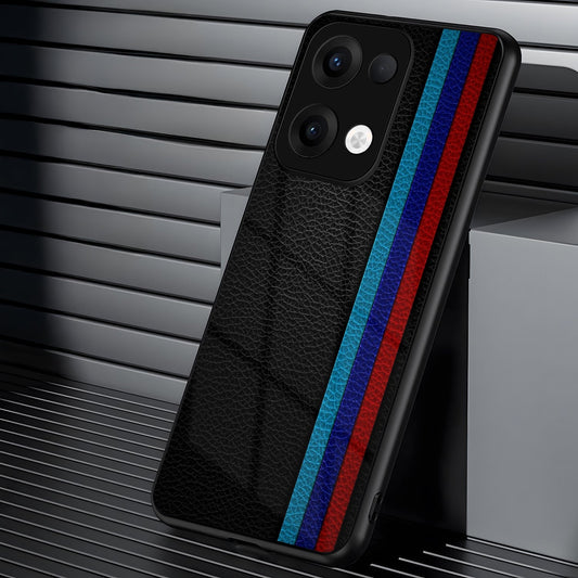 Oppo Reno 13 5G Premium Acrylic Shockproof Glass Back Case (Urban Racer)