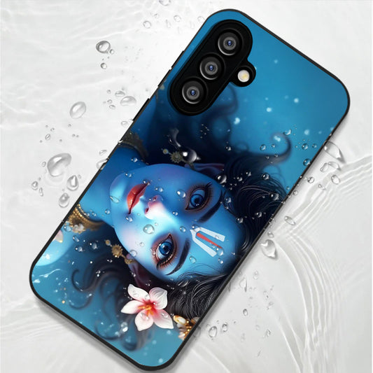 Samsung Galaxy A56 Premium Acrylic Shockproof Glass Back Case (Divine Aura)