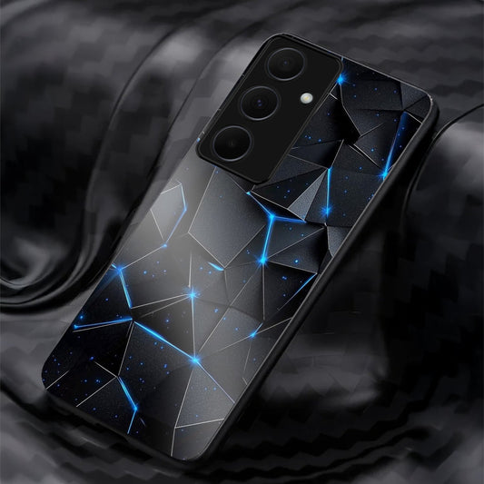 Samsung Galaxy A56 Premium Acrylic Shockproof Glass Back Case (Neo Prism)