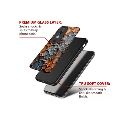 Vivo V40 Pro Luxury UV Printed Anti-Scratch Glass Back Phone Case (Spider)