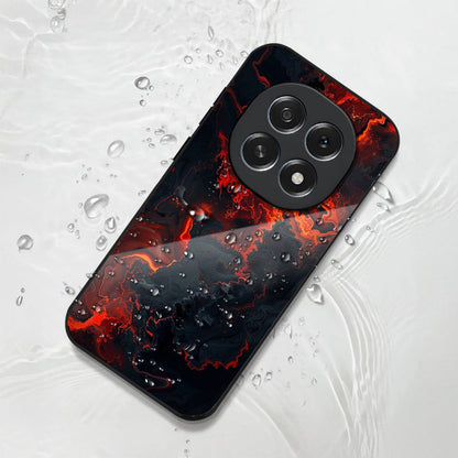 Oppo F29 Pro 5G Premium Acrylic Shockproof Glass Back Case (Lava)