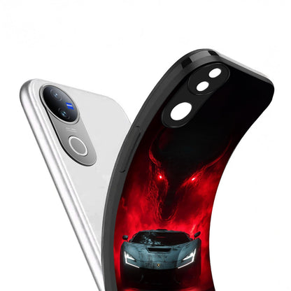 Vivo V50 5G Premium Acrylic Shockproof Glass Back Case (BeastDrive)
