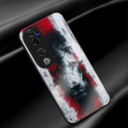 Vivo V40 Pro 5G Premium Acrylic Shockproof Glass Back Case (Alpha Blood)