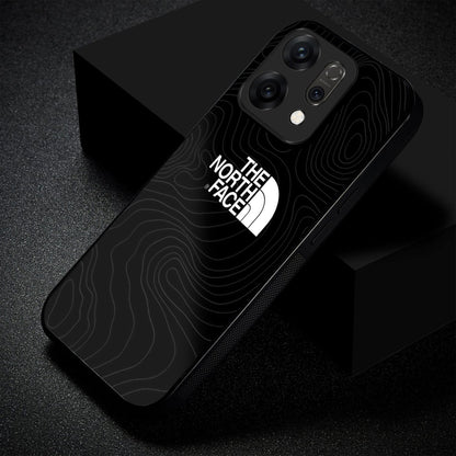 Oppo Reno 14 5G Premium Acrylic Shockproof Glass Back Case (North Face)