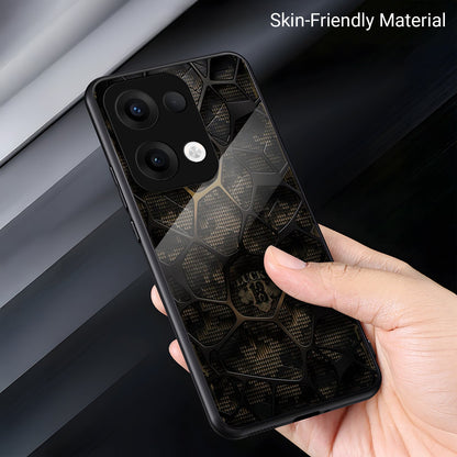 Oppo Reno 13 5G Premium Acrylic Shockproof Glass Back Case (Lucky 13)
