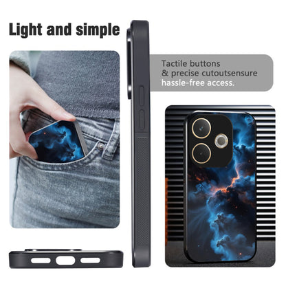 Oppo A5 Pro 5G Premium Acrylic Shockproof Glass Back Case (Supernova Sky)