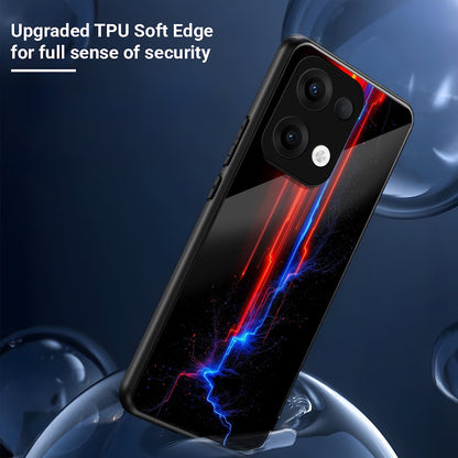 Oppo Reno 13 5G Premium Acrylic Shockproof Glass Back Case (IonFlare)