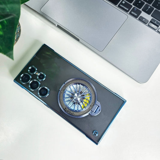 Samsung Galaxy S24 Ultra 5G Porsche® Wheel Frameless Case
