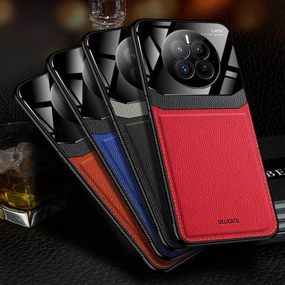 Realme 12 Pro+ Premium Leather Lens Protective Case