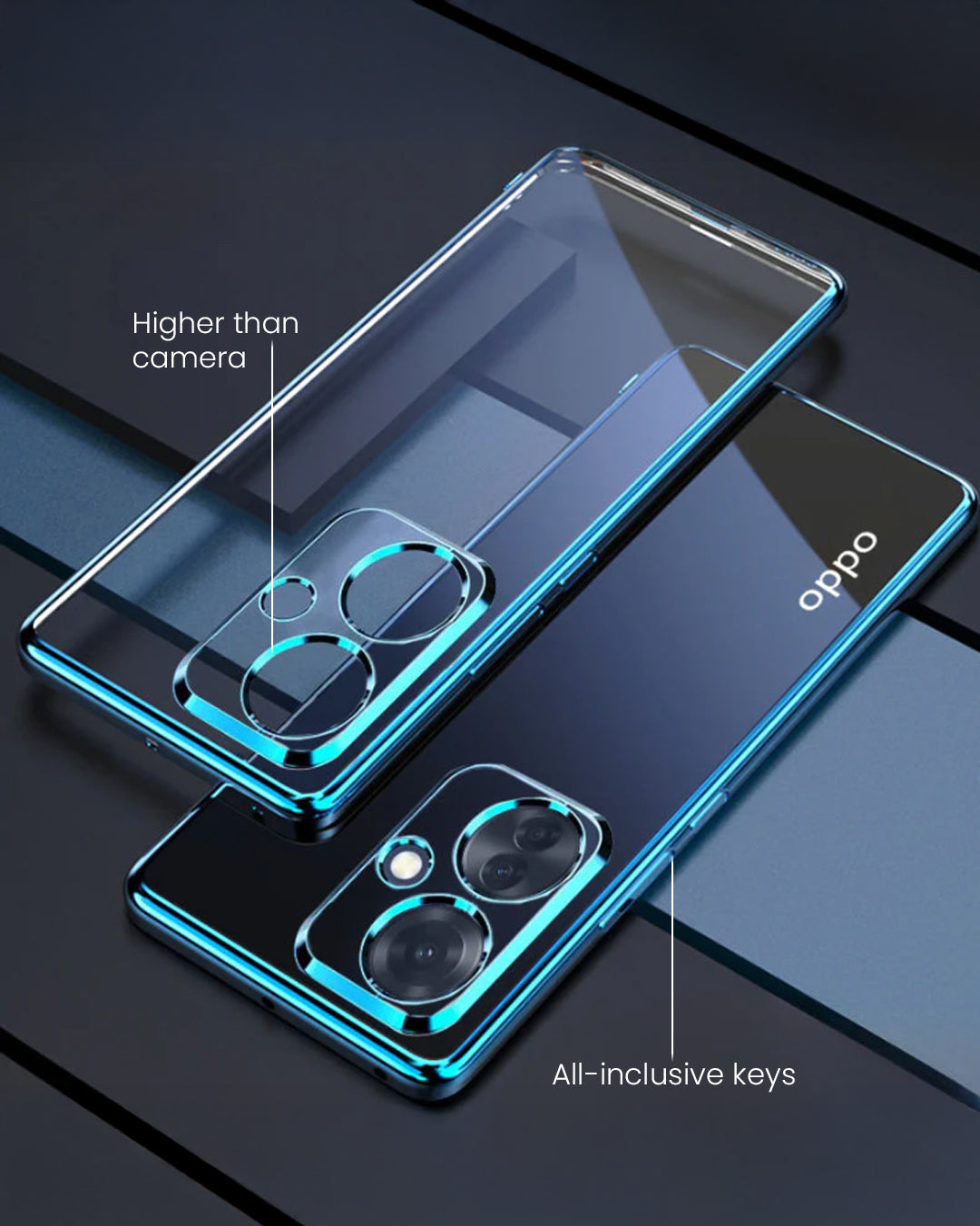 OPPO F25 Pro 5G Electroplating Luxurious Case