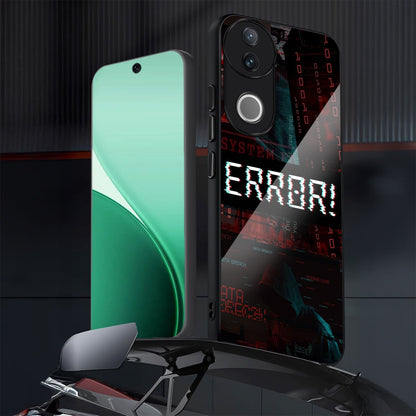 Vivo V50 5G Premium Acrylic Shockproof Glass Back Case (Digital Breakdown)