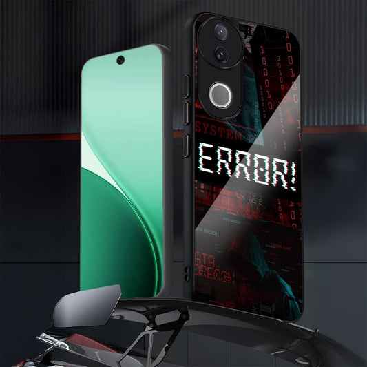 Vivo V50 5G Premium Acrylic Shockproof Glass Back Case (Digital Breakdown)