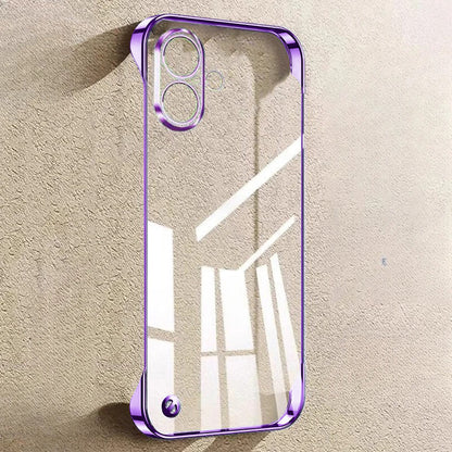 iPhone 15/16 Series (100% Original) Ultra-Thin Frameless Lightweight Case